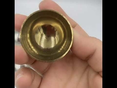 hemisfério de aço inoxidável